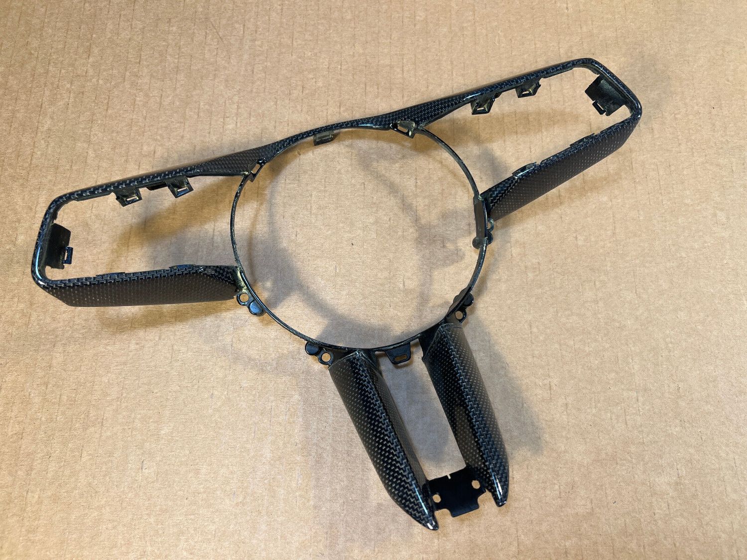 Porsche 95B MACAN 911 992 PANAMERA 971.2 CAYENNE Steering Wheel Carbon Cover