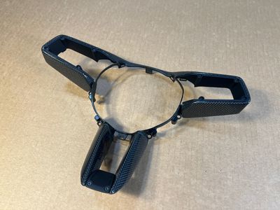 Housse de volant en carbone pour Porsche 95B MACAN 911 992 PANAMERA 971.2 CAYENNE