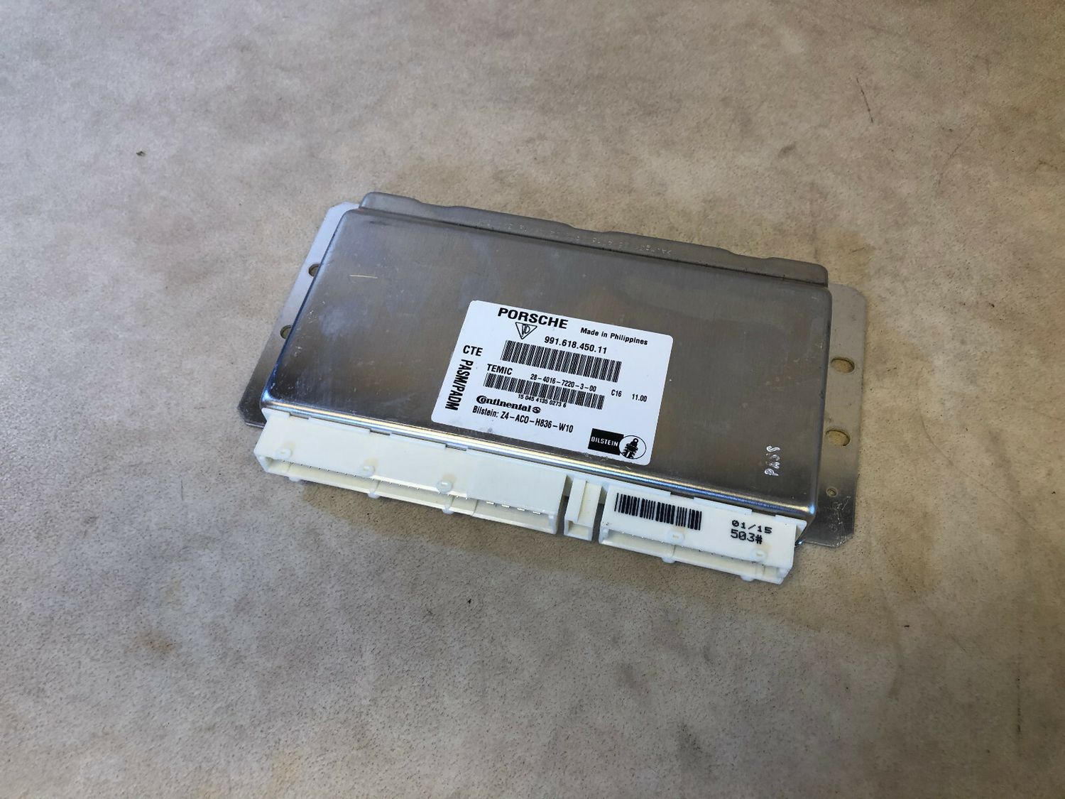 Porsche 911 991 981 PASM Shock Strut Control Unit Module Computer 99161845011