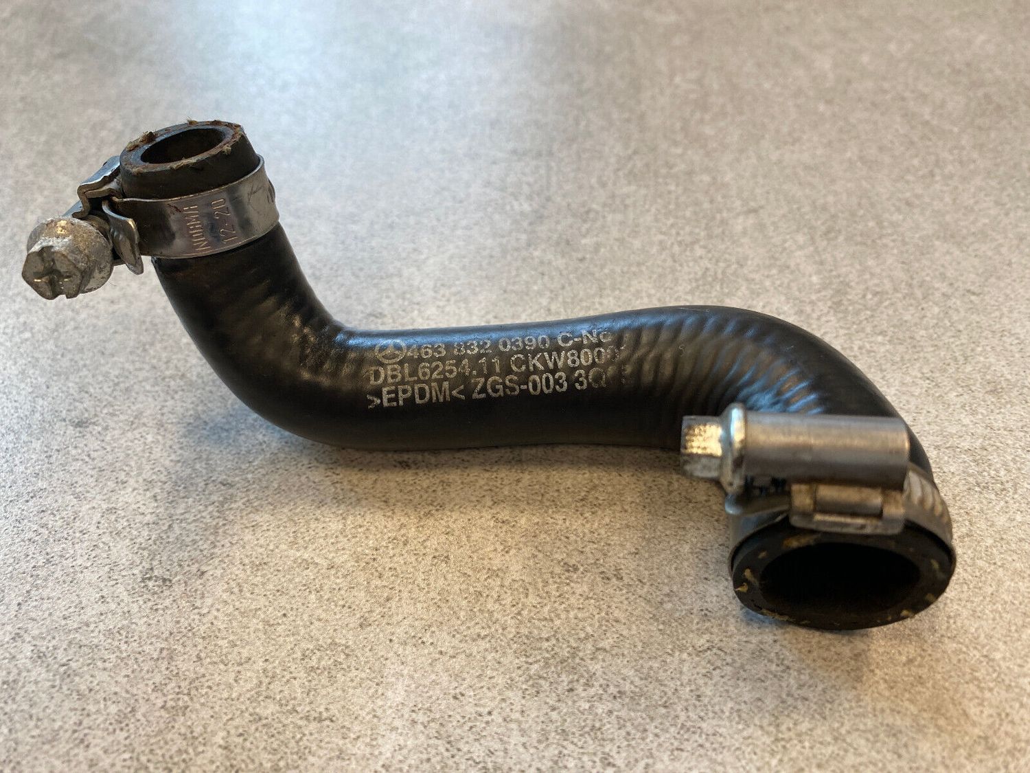 GENUINE MERCEDES G CLASS W463 Drain pipe A4638320390