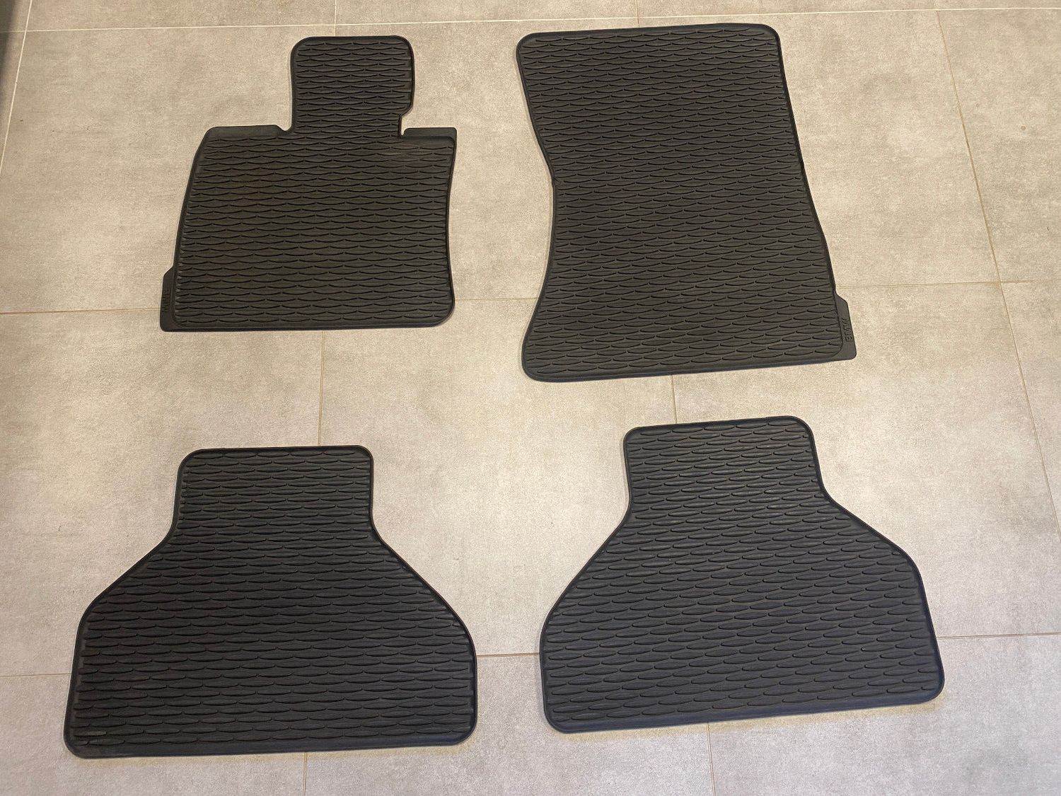 BMW X5 E70 / E70 LCI GENUINE FLOOR MATS ALL-WEATHER SET