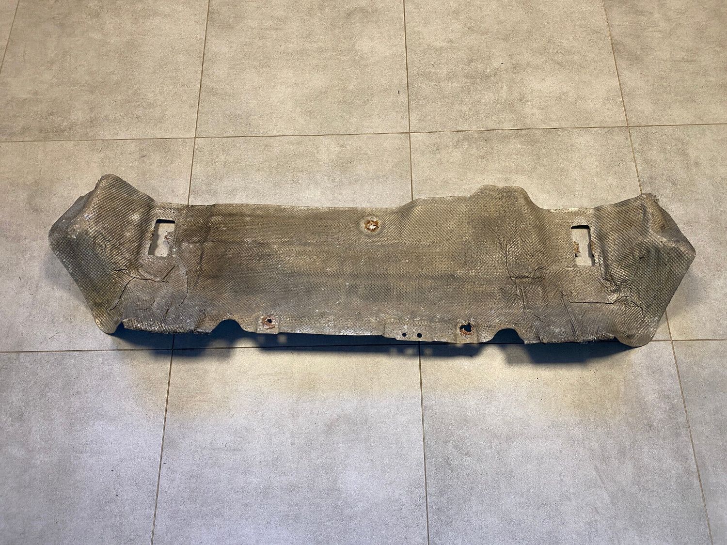 GENUINE BMW X5 E70 Heat insulator rear silencer 51487158415