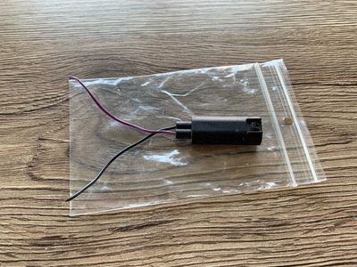 BMW e38 e39 e53 e60 e61 e65 e83 OEM Mirror plug connector 2 pin for dimming