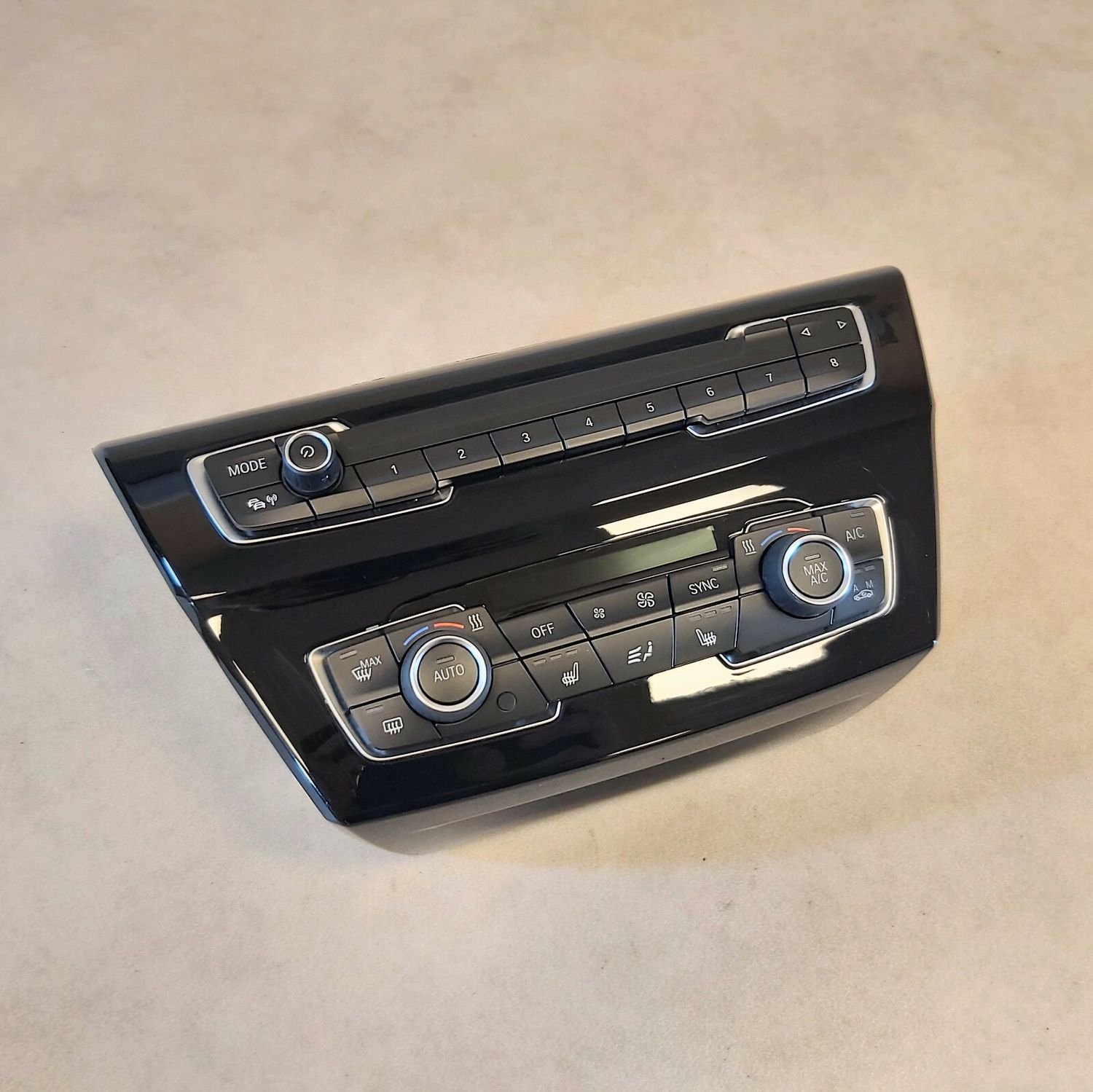 BMW X1 F48 X2 F39 CLIMATE CONTROL &amp; RADIO CONTROL PANEL 9371460 9371457 9305907