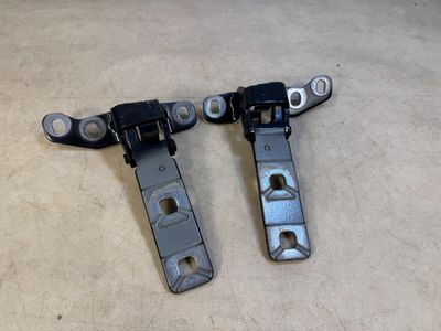 Charnières supérieures de couvercle de coffre gauche et droite d&#39;origine BMW X5 E70 LCI, lot de 2 pièces