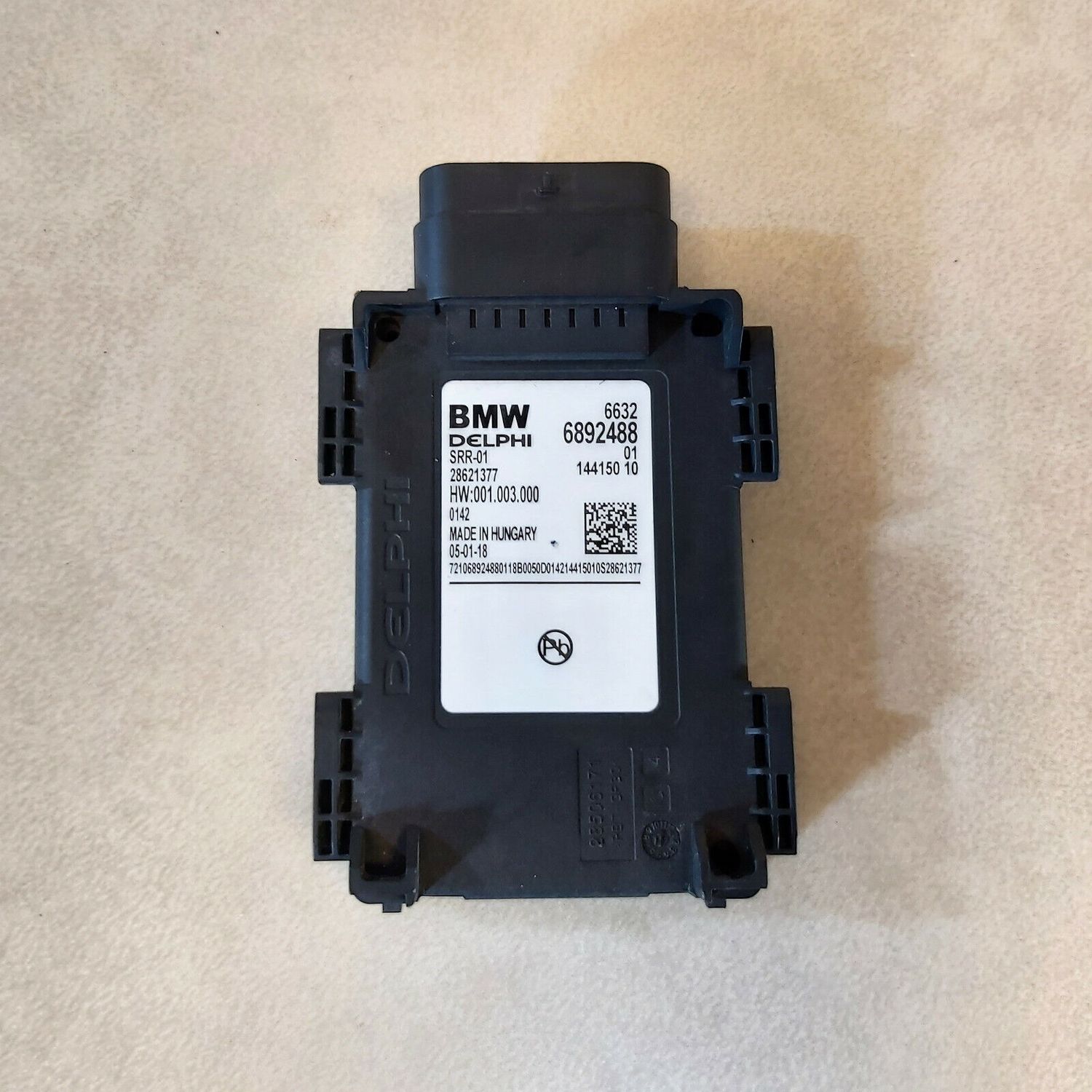 BMW OEM Warning Radar sensor, close range SRR-01 F90 G05 G07 G15 G30 G32 6892488
