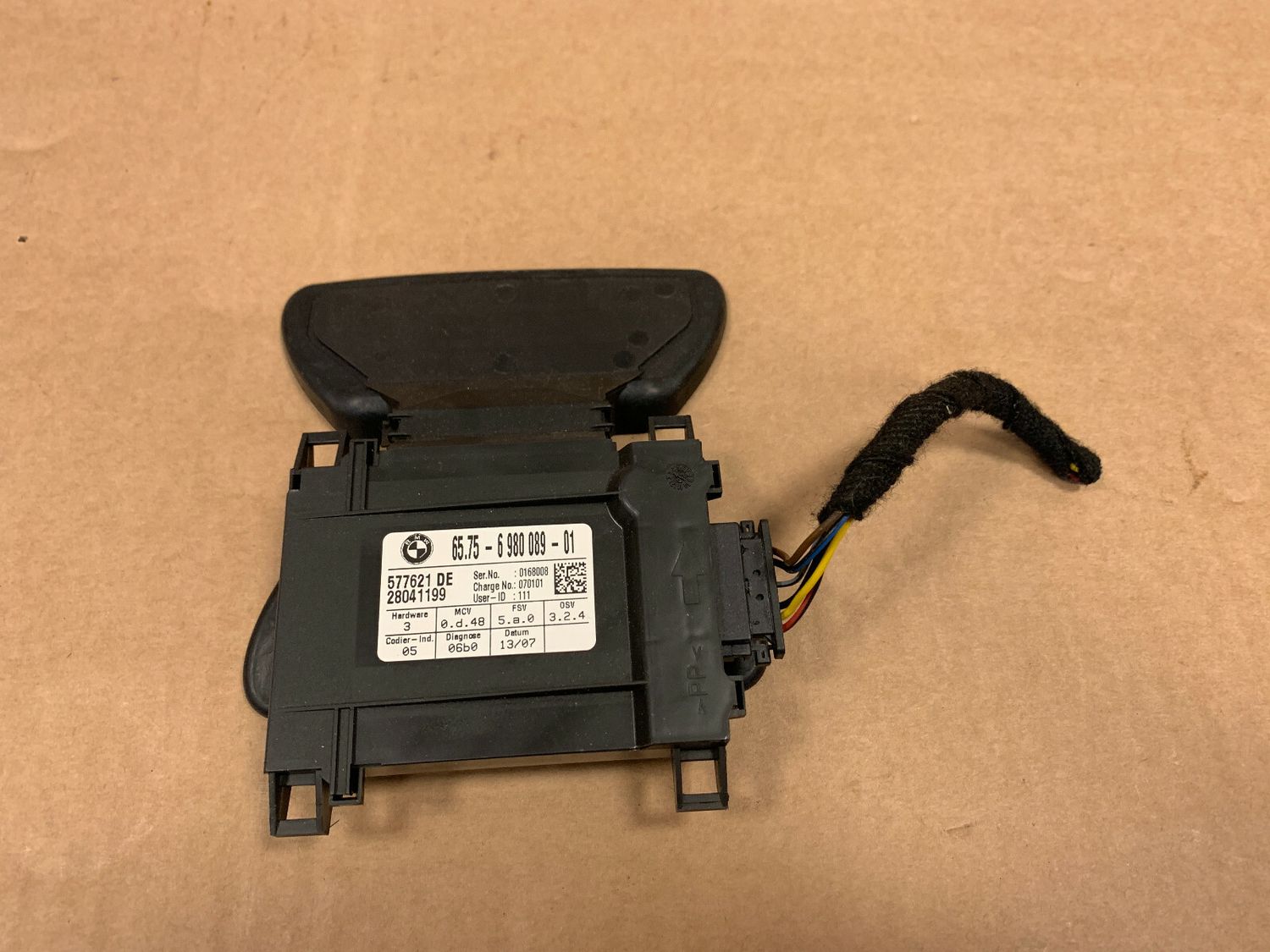 BMW 5 Series E60 E61 Genuine Ultra Sonic-Module Roof Alarm Sensor 65776980089