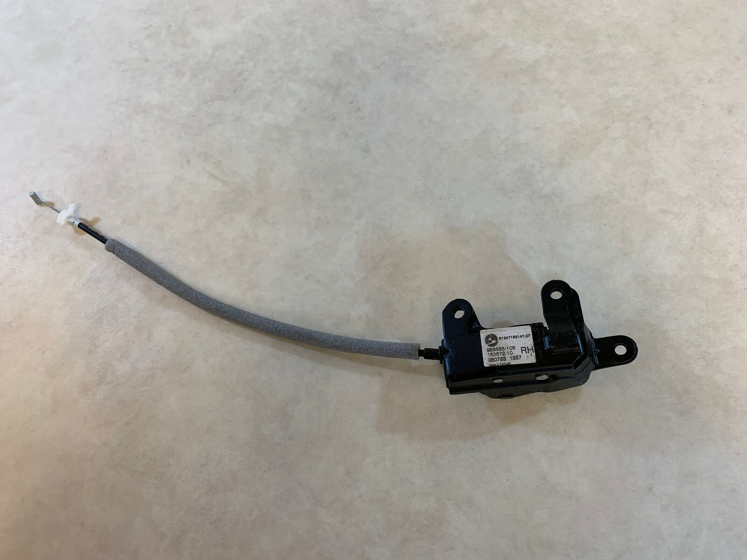 BMW X5 E70 E70 LCI OEM Tailgate Boot Lid Lock Mechanism 51247162147 RH