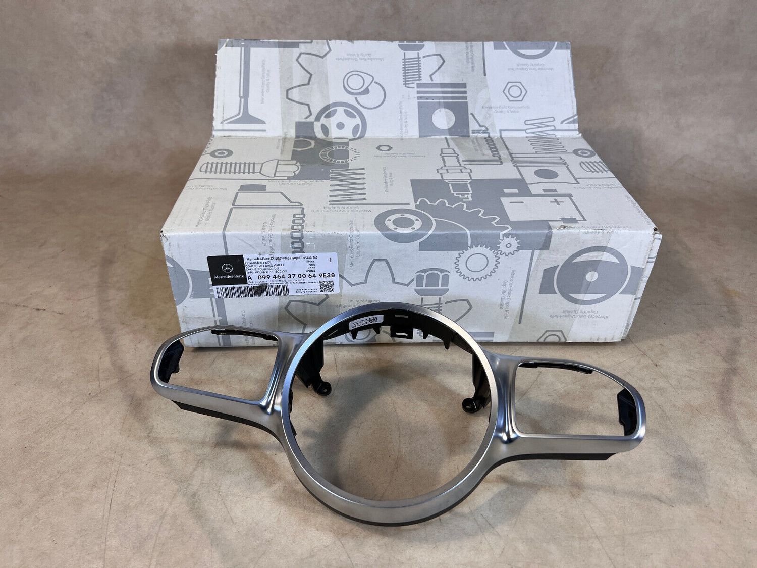 Mercedes A B C CLS E S G GLE AMG Steering Wheel Center Cover A0994643700649