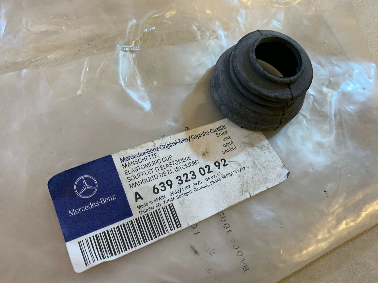 Mercedes W639 Vito V-class NEW Genuine Stabiliser Storage A6393230292