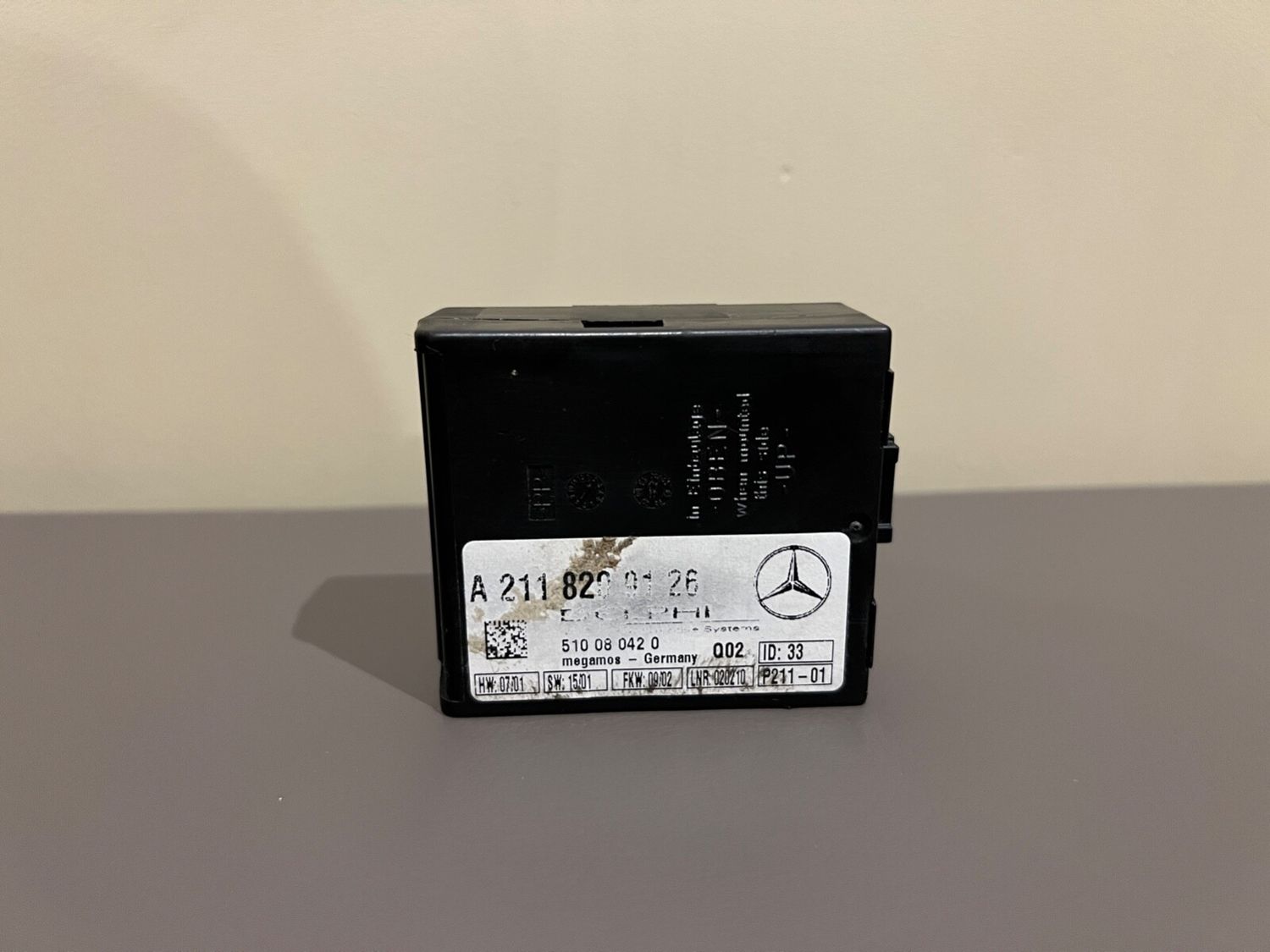 Mercedes CLK E G class W209 W211 W463 GENUINE ANTI THELF ALARM Module