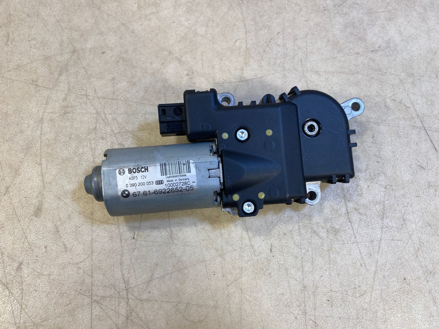 GENUINE BMW X3 E83 X5 E53 E70 Drive unit sunroof 67616922652