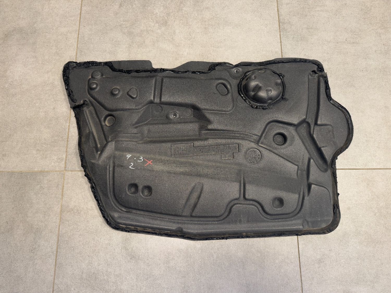 GENUINE BMW X5 E70 E70 LCI Front Right RH Door sound insulating 51487355612