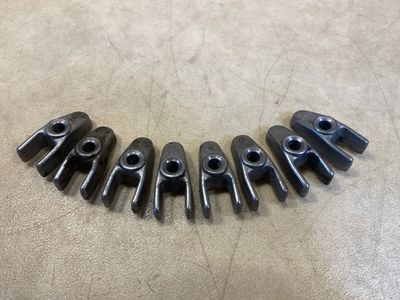 Mercedes G class W463 OM628 GENUINE Fuel Injector Holder x8 psc SET