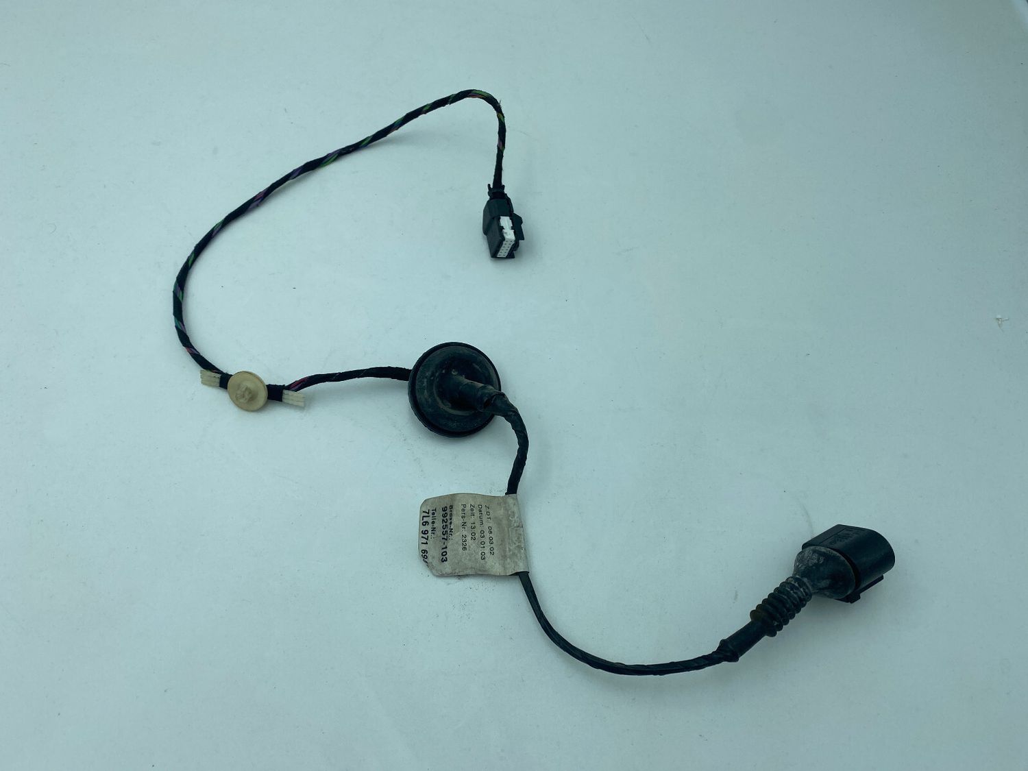 VW Touareg Door Wiring Rear Left 7L6971694B