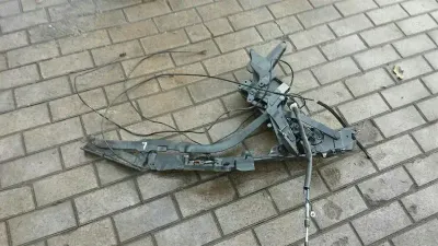 Mercedes SL R230 Vario roof left carrier A2307902140 roof convertible hinge mop