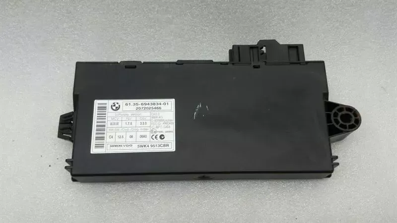 BMW 5 Series E61 electronic module 6943834 control unit cas unit