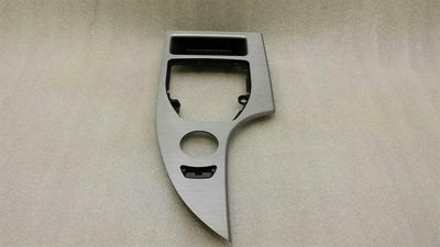 BMW 5 Series E60 E61 Centre Console Cover RHD 51168037228 Aluminium Shadow
