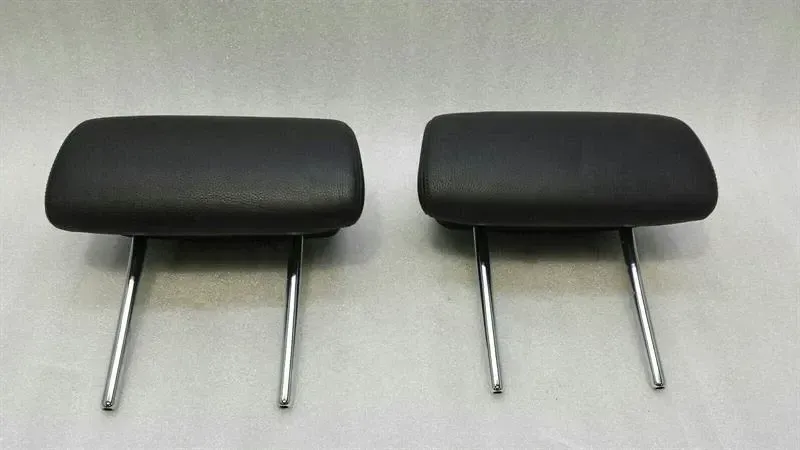 BMW 5 Series E60 M5 Rear Headrest Pair 7904679 Headrest SET Leather Leather