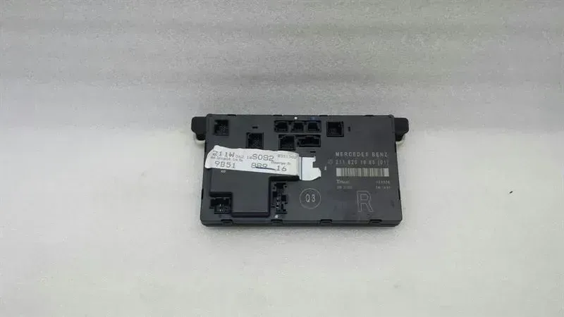 2007 Mercedes E-Class E500 2118201685 door control unit front right door