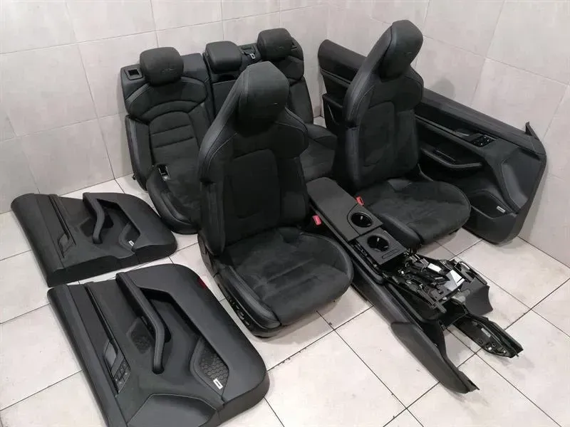 PORSCHE TAYCAN 9J SPORT SEATS ALCANTARA SET GTS 18-WAY 18-WAY TURISMO WAGON SET