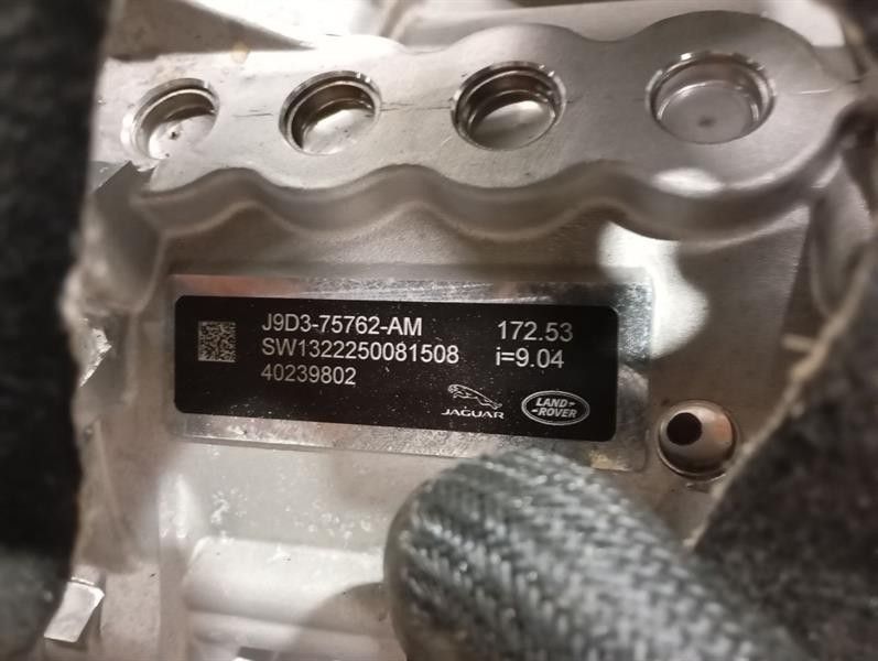 JAGUAR i-PACE X590 EV400 ENGINE J9D3-75762-AM MOTOR FRONT DRIVE UNIT