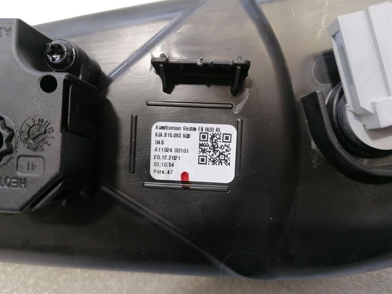 Porsche Taycan 9J Air Vent SET 9JA819701 Ventilation Nozzle Vent Grille RHD