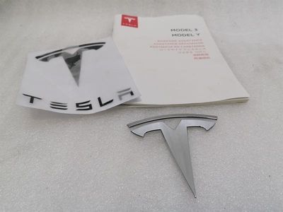 TESLA MODEL 3 STANDARD RANGE SERVICEHEFT SERVICEHEFT LOGO-AUFKLEBER