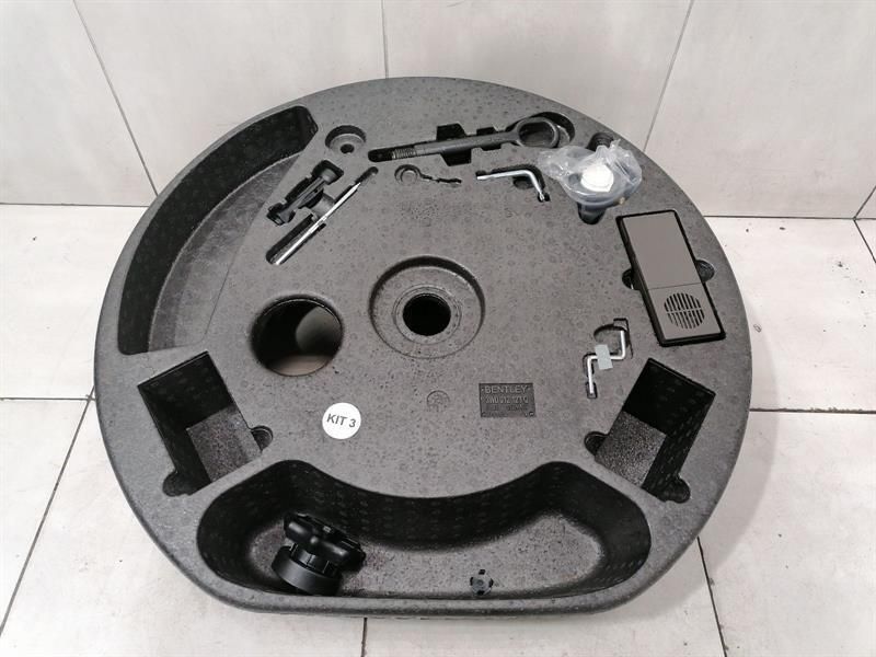 BENTLEY FLYING TRACK MK2 13-19 Tool Box 3W0012123Q Jack