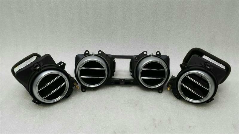 Bentley Continental GT W12 air vent set 3W0819110A ventilation nozzle ventilation grille