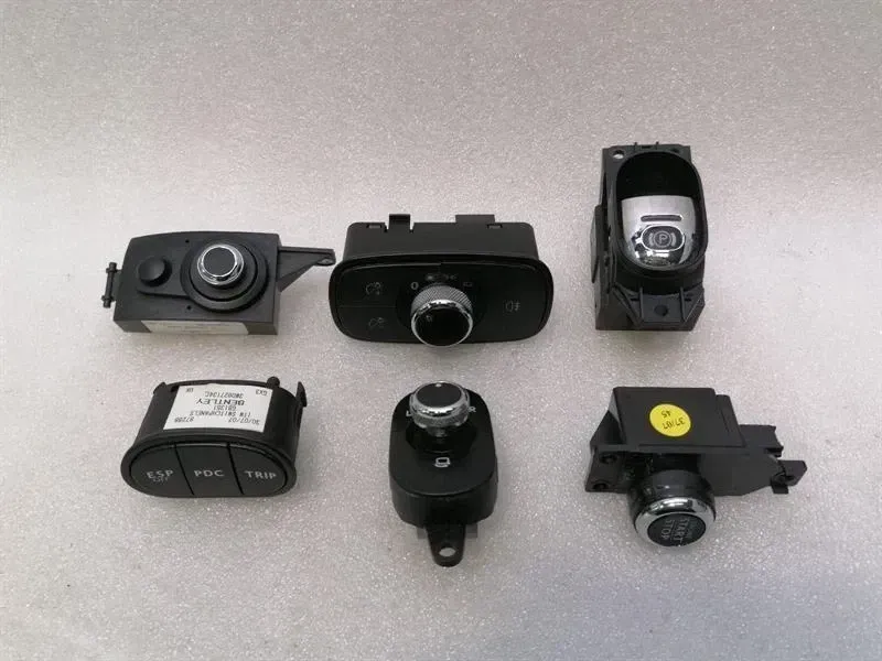 BENTLEY CONTINENTAL FLYING TRACK Dashboard Switch Set 3W0941531B Switch Set