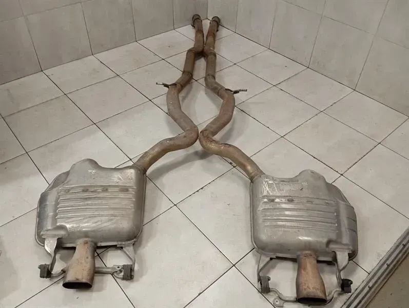 Mercedes S-Class W222 Exhaust Silencer A2224907220 M279 AMG V12 Exhaust