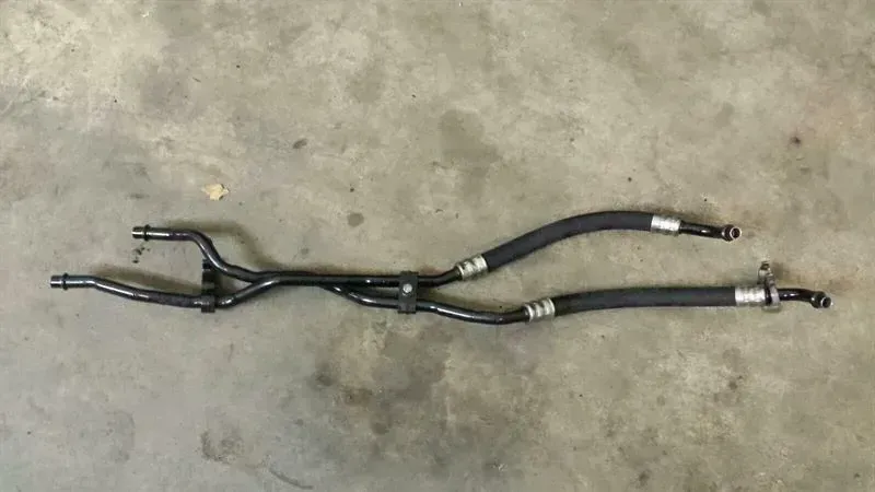 BMW 7 series E66 facelift gearbox pipes 17227794576 transmission oil line