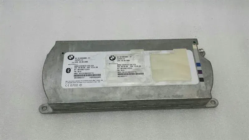 BMW 7 Series E65 E66 Electronic Module 84106983009 Bluetooth Control Unit