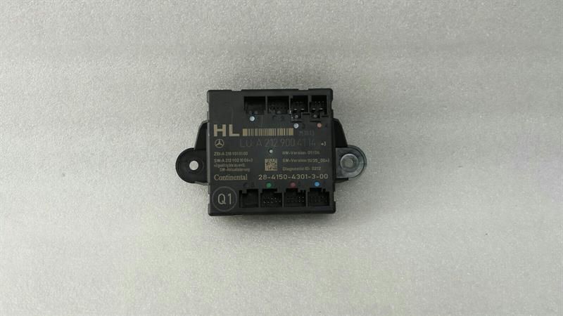 Mercedes E-Class W212 Door control unit RLH A2129004114 Türsteuergerät HL