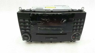 Mercedes CLK W209 CD player A2098700589 audio system controller unit 06-09 mop