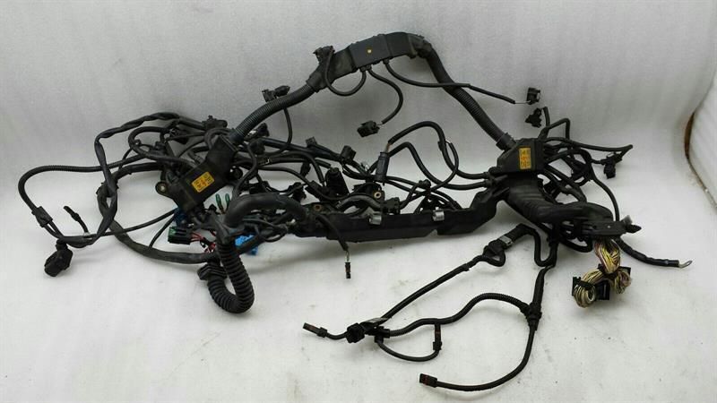 BMW 7 Series F01 Engine Wiring Harness 12517601261 Engine Wiring Loom 750iX N63 04.10