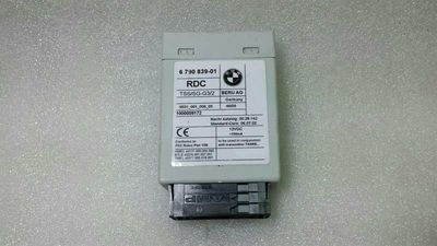 BMW 5 SERIES F07 GT RDC modulis 6790839 riepu spiediena ECU