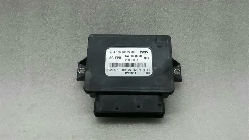 Mercedes ML W166 control unit parking brake A1669002700 El. Park brake modules
