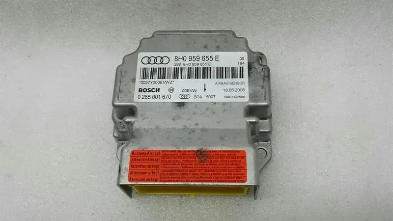Audi RS4 8H B7 Safety Module ECU 8H0959655E Air Control Unit SRS