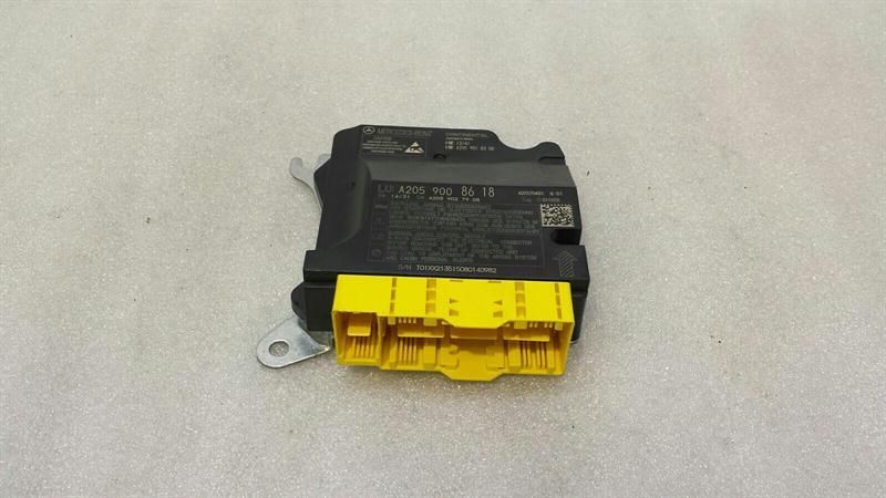 Mercedes C Class W205 Safety Module ECU A2059008618 Air Control Unit SRS