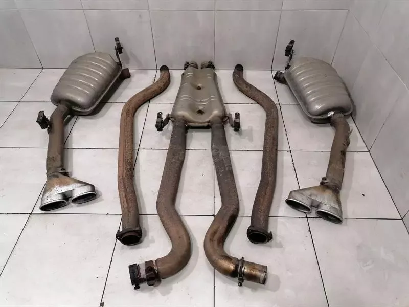 BENTLEY ARNAGE T QUAD SET MULLINER Exhaust Silencer PJ107072PB Exhaust SET OF 4-RO