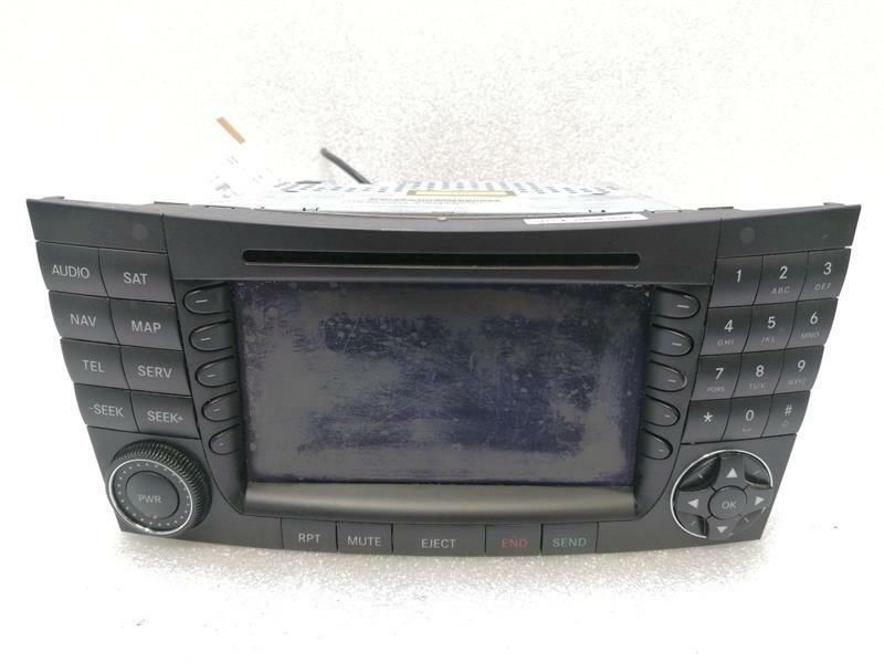 Mercedes E Class W211 Navigation Monitor A2118203497 Sat Nav Display Image Shirt
