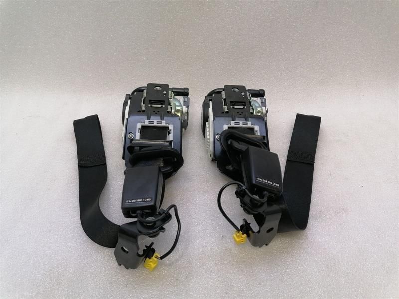 Mercedes C Class W204 front seatbelt set A2048601985 seat belt front coupe