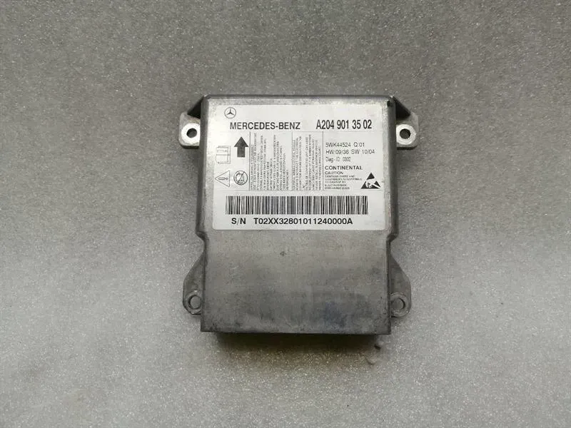 Mercedes C Class W204 Safety Module ECU A2049013502 Air Control Unit SRS