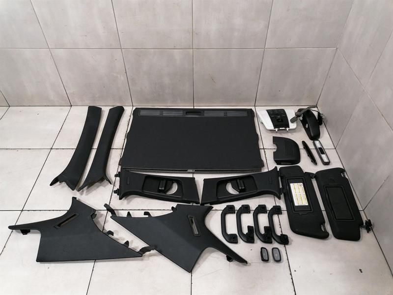 Mercedes C63 AMG W204 Black Cover Set A2048104610 Cover Trim Set