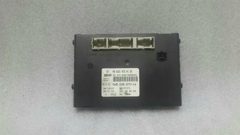 Mercedes CL W216 climate module A2218704192 air conditioning control unit AC AMG