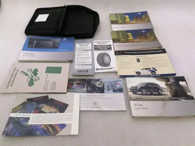 MERCEDES ML63 AMG W164 SERVICE BOOKLET / MAINTENANCE MANUAL