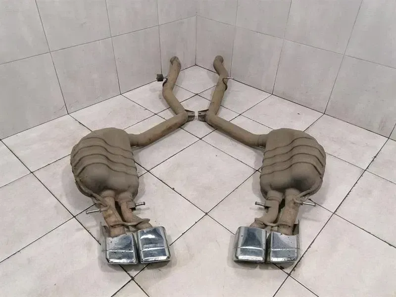 Mercedes E63 W212 exhaust silencer A2124907035 AMG A2124906935 muffler