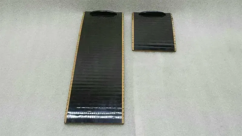 Mercedes CLS W219 console veneer set A2198100320 console wood strip set walnut